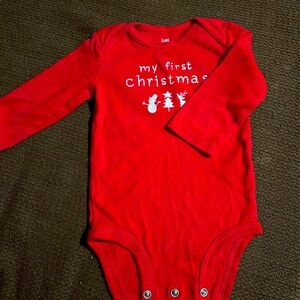 Just one you “my first Christmas” size 6 months onesie